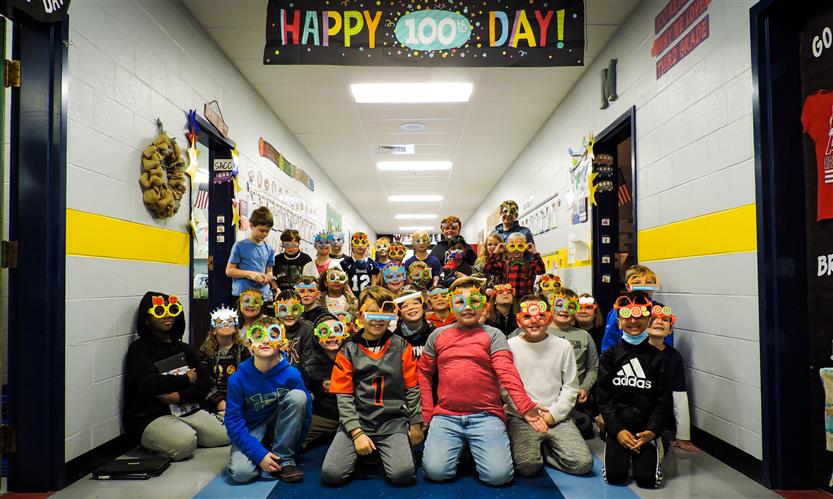 Students smile